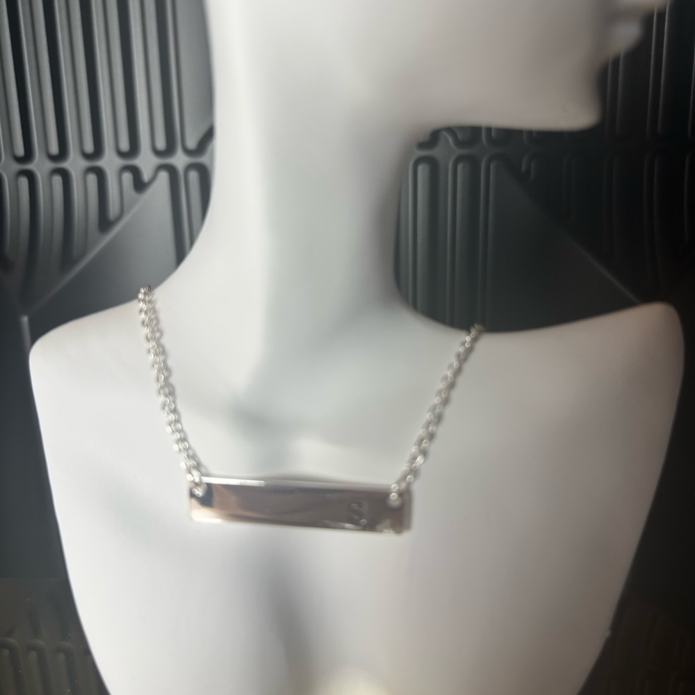 New BANSKI Necklace With Initial (S)